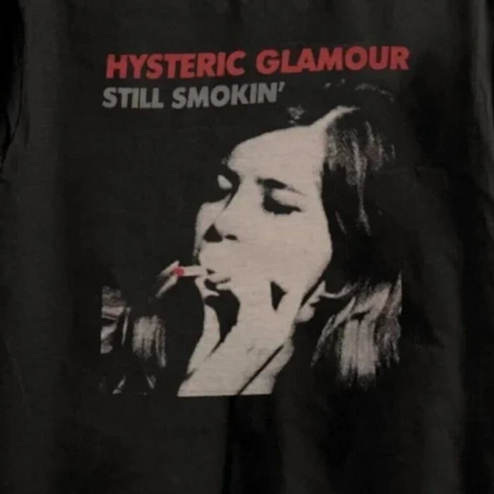 Hysteric Glamour Still Smoking T Shirt 91 - Picture 2 of 5